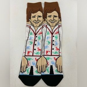 Clark Griswold National Lampoons Christmas Vacation Dino Pajamas Crew Socks